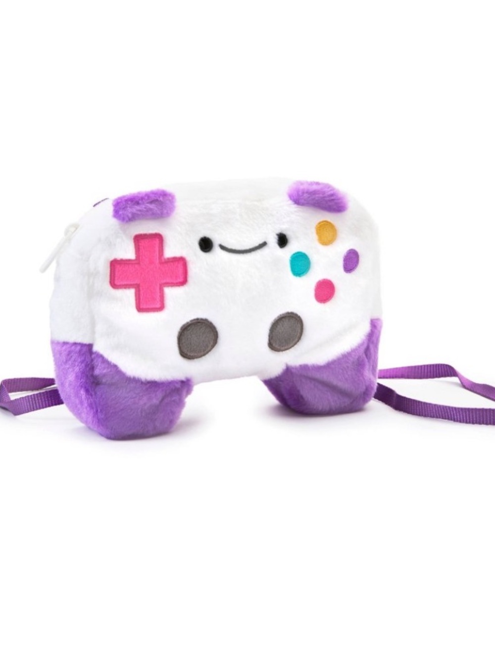 NEW FAO Schwarz Cliqs Plush Controller Purse